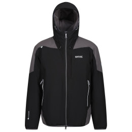 Férfi kabát Regatta Langa Stretch fekete/szürke