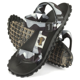 Gumbies Scrambler Black a Grey szandál