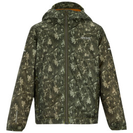 Regatta Printed Lever II LiSagLinCamo gyerek dzseki sötétzöld LiSagLinCamo
