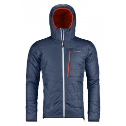 Férfi kabát Ortovox Piz Bianco Jacket sötétkék Night Blue