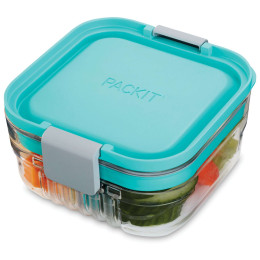 Packit Mod Snack Bento Box uzsonnás doboz kék Mint