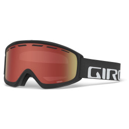 Síszemüveg Giro Index 2.0 Black Wordmark Amber Scarlet