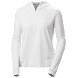 Helly Hansen W Shine Solen 1/2 Zip Hoodie női pulóver fehér 001 WHITE