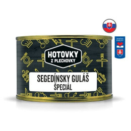 Hotovky z plechovky Szegedi gulyás különlegesség 400g főétel