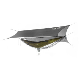 Eno SubLink Ultralight Hammock System függőágy szett szürke/zöld Grey Lichen
