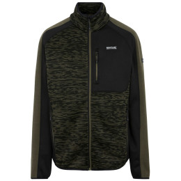 Regatta Oakar férfi pulóver zöld OliveNgt/Blk