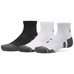 Under Armour New UA Perf Tech 3Pk Qtr zokni szett