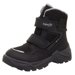 Superfit Snow Max Schwarz/Grau gyerek téli cipő sötétszürke Schwarz/Grau