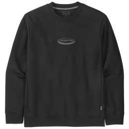 Patagonia Men's '95 Oval Logo Uprisal Crew Sweatshirt férfi pulóver fekete Black