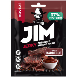 Jim Jerky Marhahúsos jerky BBQ 23 g száritott hús