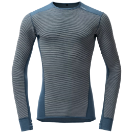 Devold Reverso Merino Shirt Man férfi funkcionális póló kék Griffin