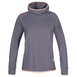 Hannah Nyma Hoody női funkcionális pulóver szürke gray ridge mel