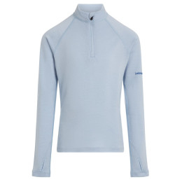 Icebreaker K 260 Tech LS Half Zip gyerek funkcionális felső világoskék Zinc Blue