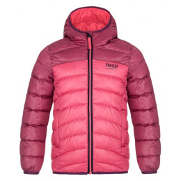 Gyerek télikabát Loap Inbelo rózsaszín