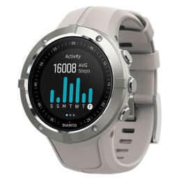 Suunto Trainer Wrist HR - Vystavené kállított termék - óra szürke Sandstone