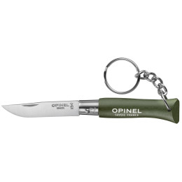 Opinel N°04 Inox Wood kulcstartó