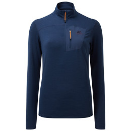 Mountain Equipment Lumiko Wmns Zip T Medieval Blue női pulóver