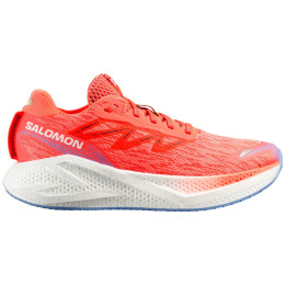 Salomon Aero Glide 4 férficipő piros Neon Flame / White / Persian Jewel