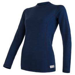 Sensor Merino DF női technikai hosszú ujjú póló. sötétkék deep blue