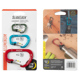 Nite Ize SlideLock Aluminium karabiner szett