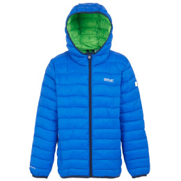 Regatta Junior Hooded Marizion Aviator Blue gyerek télikabát kék Aviator Blue Wild Lime