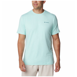 Columbia Kwick Hike™ Back Graphic SS Tee férfi póló világoskék