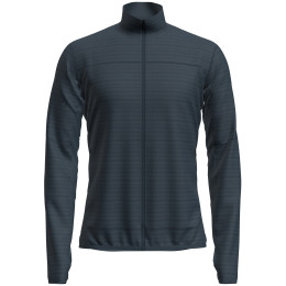 Icebreaker M M 300 Descenderender LS Zip férfi pulóver kék/szürke Abyss