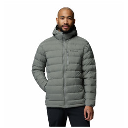 Columbia Drift Peak™ Stretch Down Hooded Jacket férfi dzseki szürke Sedona Sage