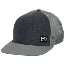 Ortovox Logo Air Trucker Cap baseball sapka szürke/zöld Green Sage