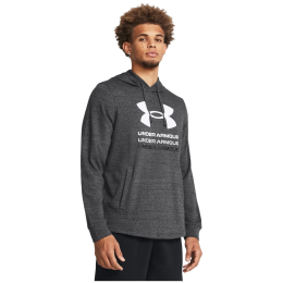Under Armour UA Rival Terry Graphic Hood férfi pulóver szürke Gray