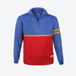 Kama 4072 pulóver kék denim blue