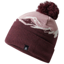 Dare 2b Fernie Bobble Hat gyerek sapka rózsaszín/burgundi vörös Fig/Lilas