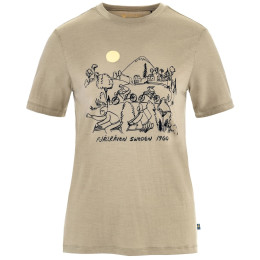 Fjällräven Hoja Lugnt Wool T-shirt W női póló