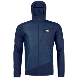 Ortovox Trace Windbreaker Jacket M férfi softshell kabát kék Blue Nunatak