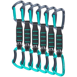 Skylotec Lime Set Nylon PRO - 6 PACK expresszek szürke/zöld Anthracite/Acquamarine