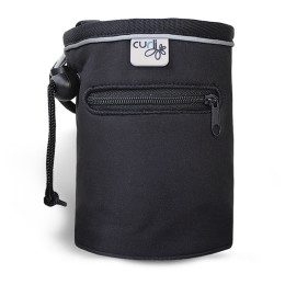 Curli Treatbag V1 jutalomfalat-tartó fekete black