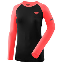 Dynafit Alpine Pro W L/S Tee női funkcionális felső fekete/narancs 6A11 - ultra coral/0936
