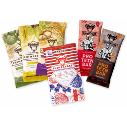 Energiaszelet-Chimpanzee Energy+Protein 5+1 kevert színek