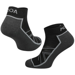 MOOA Merino Adventure Low zokni fekete Black