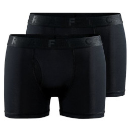 Férfi sportboxer Craft Core Dry 3" 2-pack fekete