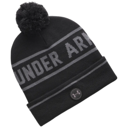 Under Armour M's Drive Pom Beanie sapka fekete Black
