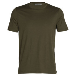 Icebreaker Men Merino Core SS Tee férfi funkcionális póló zöld Loden