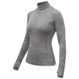 Sensor Merino Bold Roll Neck dl.rukáv női funkcionális felső szürke