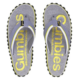 Flip-flop Gumbies Cairns szürke/sárga