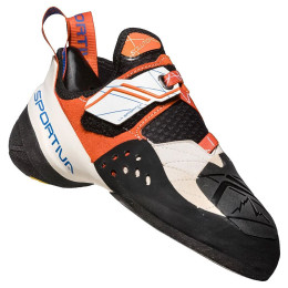 La Sportiva Solution Woman női mászócipő fehér/narancssárga White/Lily Orange