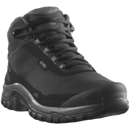 Salomon Shelter Waterproof férfi téli cipő fekete Black / Asphalt / Castlerock