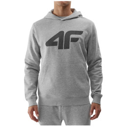 4F Sweatshirt M0950 férfi pulóver világosszürke Cold Light Grey Melange