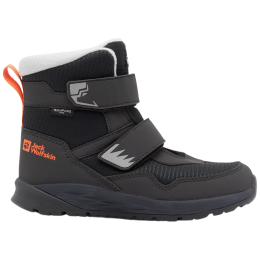 Jack Wolfskin Polar Bear-B Texapore Mid Vc K - Phantom gyerek téli cipő fekete phantom