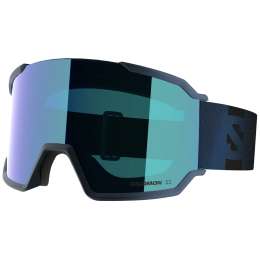 Salomon S/VIEW 3 ML síszemüveg kék DRESS BLUE/Mid Blue