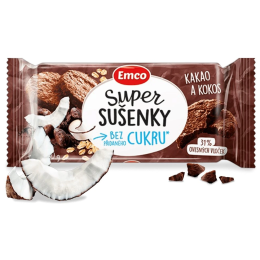 Emco Szupersütik – kakaó és kókusz 60 g készételek